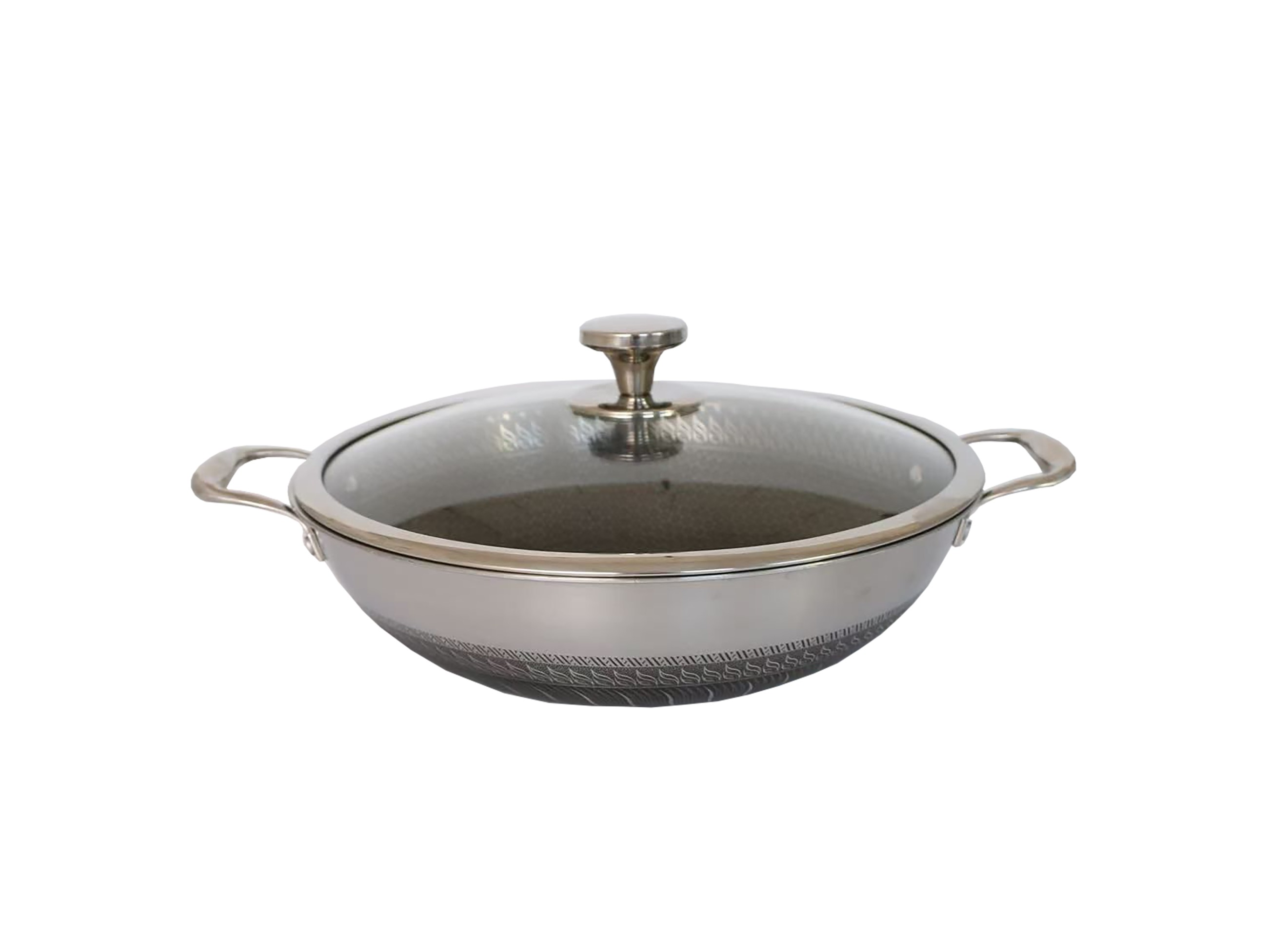 Disnie SUS 316 Honeycomb Korai With Lid 26 Cm to 40 Cm