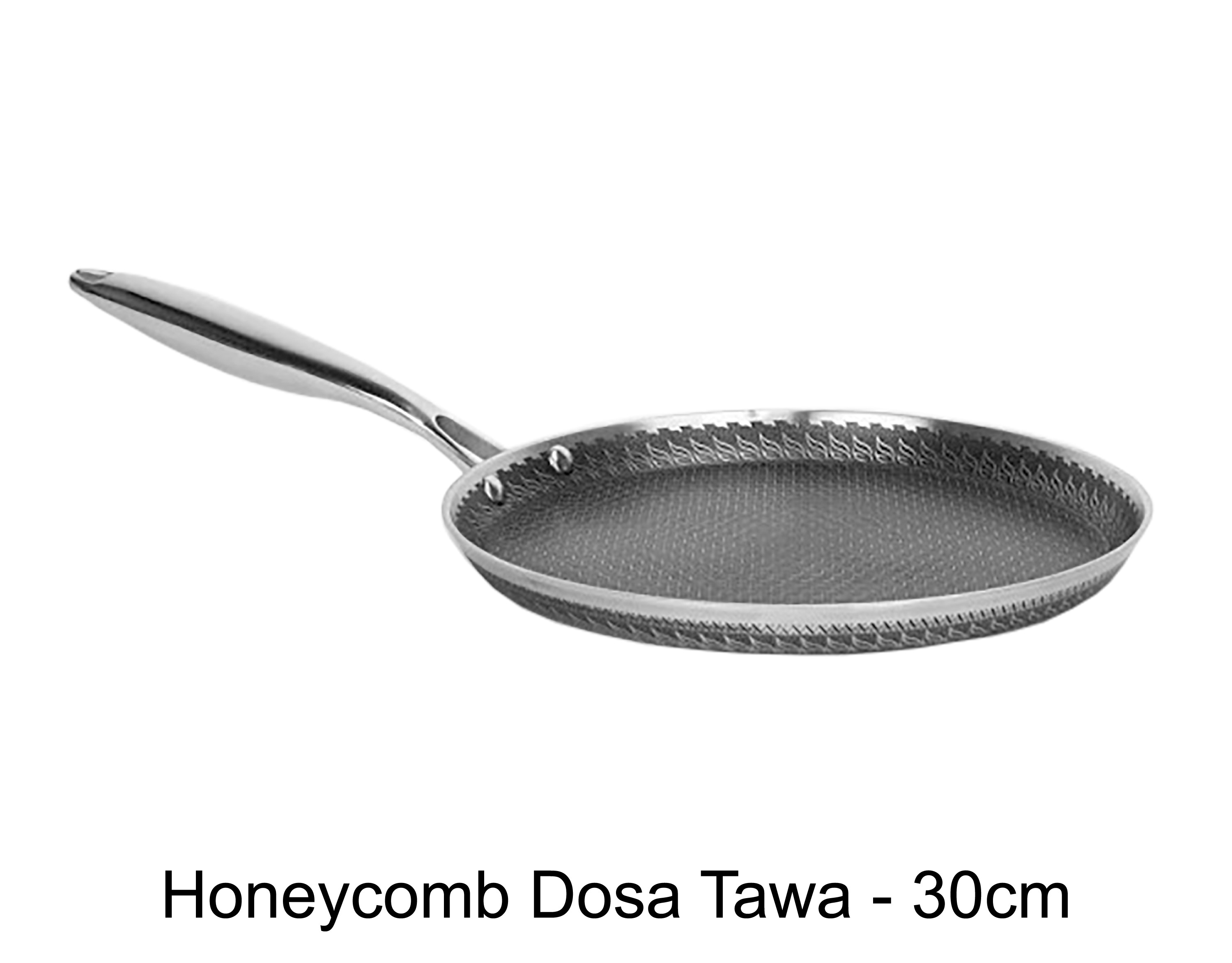Disnie 30cm SUS 316 Honeycomb Dosa Tawa