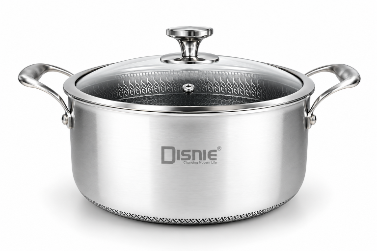 Disnie 40 cm SUS 316 Honeycomb Casserole With Lid